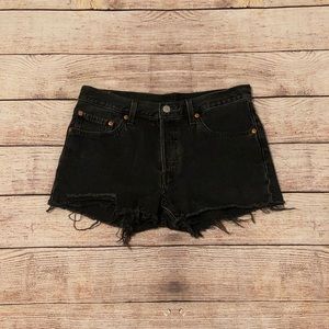 LEVI 501 SHORTS (black)